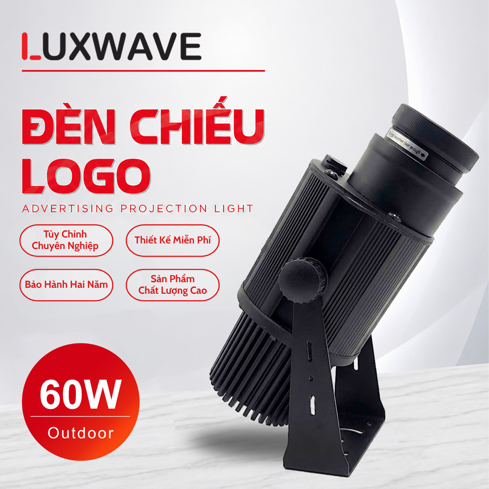 Đèn Chiếu Logo 60W Ngoài Trời