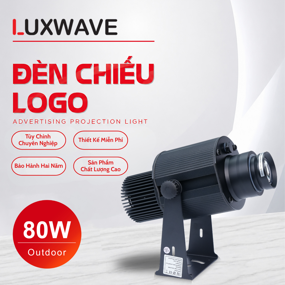 Đèn Chiếu Logo 80W Ngoài Trời — 1